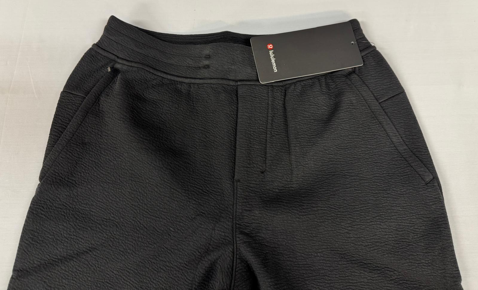 lululemon Textured Spacer Classic-Tapered Pant. Black. Choose Your Size. NWT
