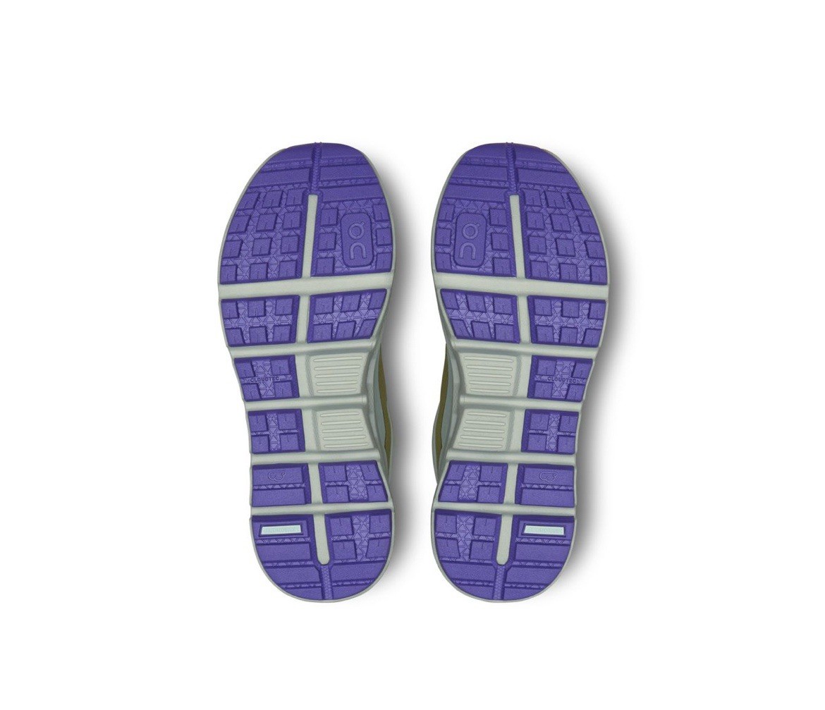 On Running Cloudhero Mid Waterproof children’s shoes, safari/mineral Size 11.5K