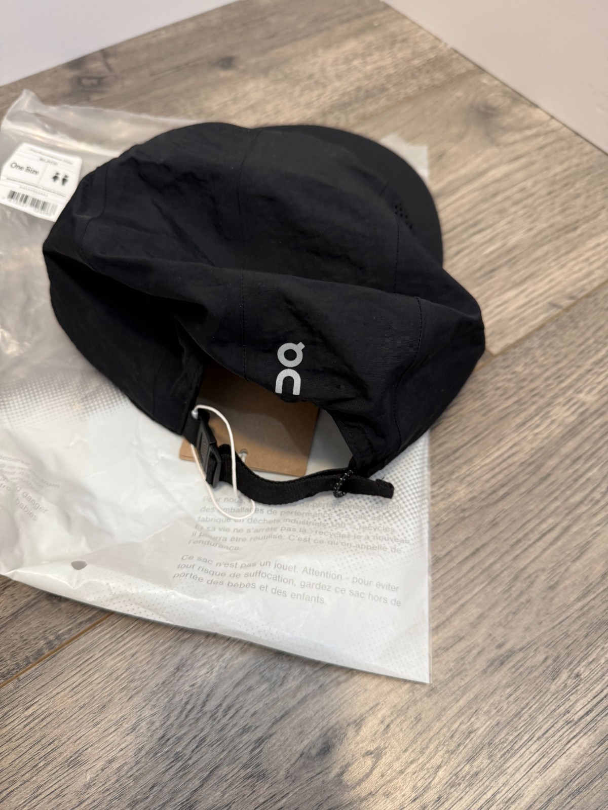 On Cloud Running Performance Panel Cap Adjustable Lightweight Hat One Size