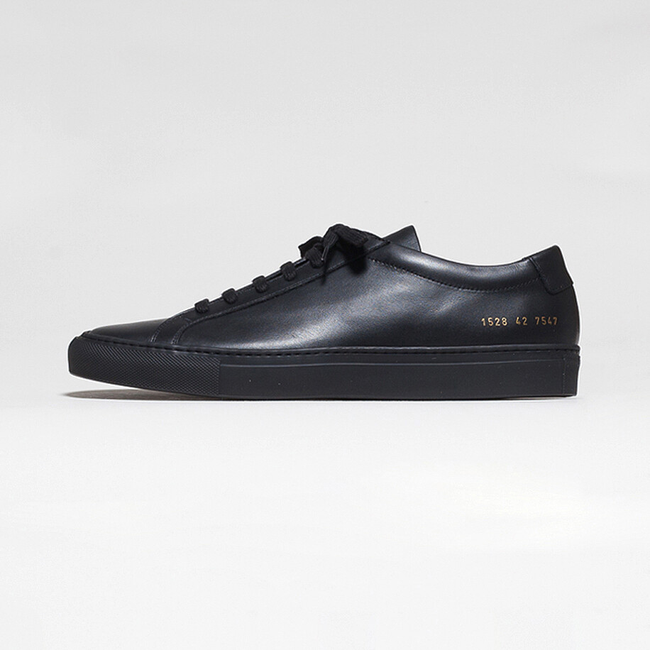 New Common Projects Original Achilles Low 1528 black white grey