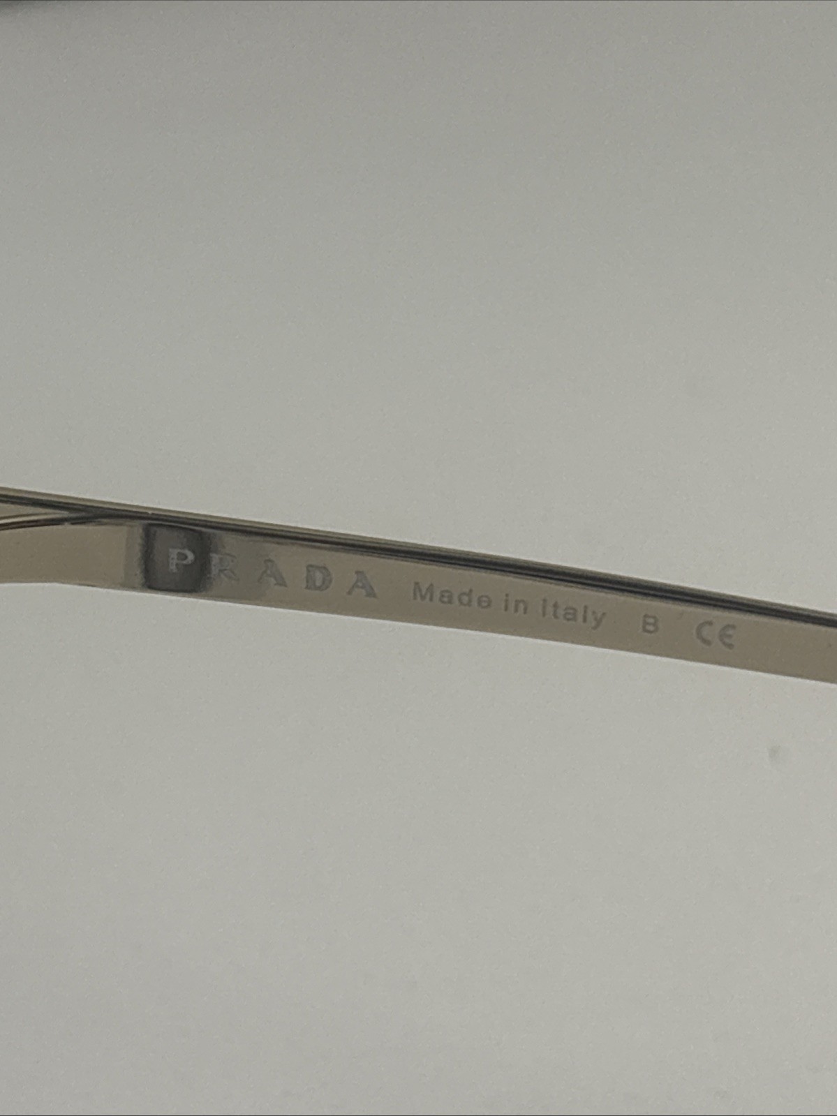PRADA Acetate Cinema Sunglasses SPR 09Q Grey