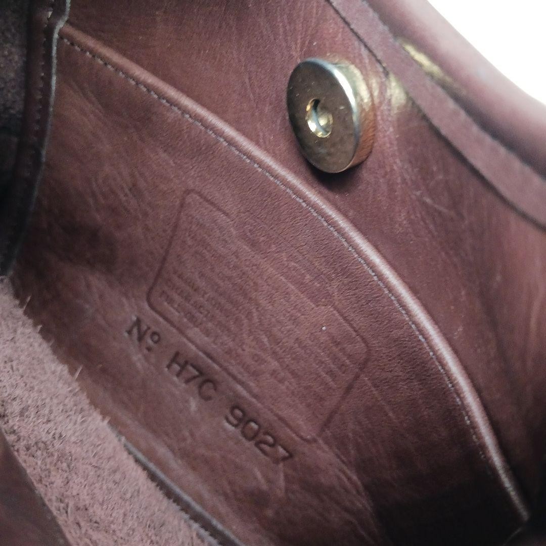 Old Coach Ergo Shoulder Bag 9027 Leather Brown
