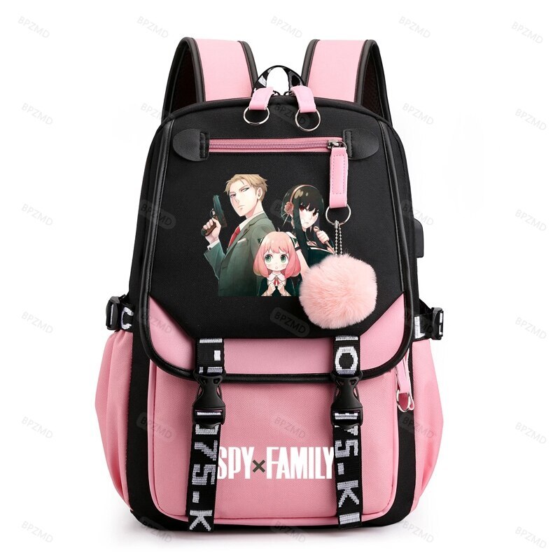 Spy/X/Family Backpack Rucksack Canvas Backpack Laptop Travel Bag unisex new