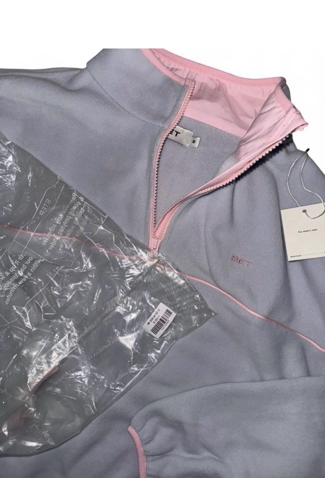 SET Active Fleece Half-zip Pullover | City Of Valentine Collection | Size S