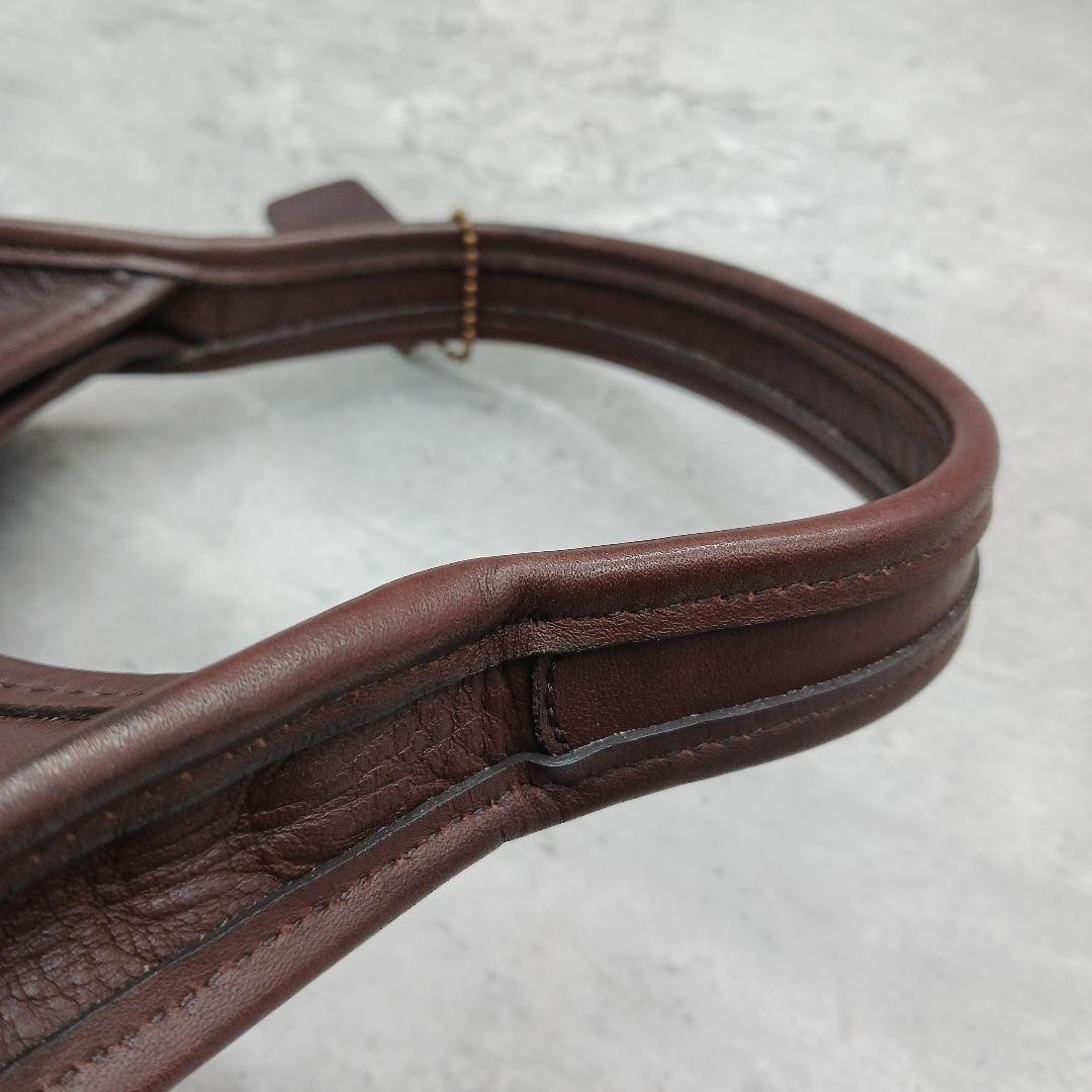 Old Coach Ergo Shoulder Bag 9027 Leather Brown