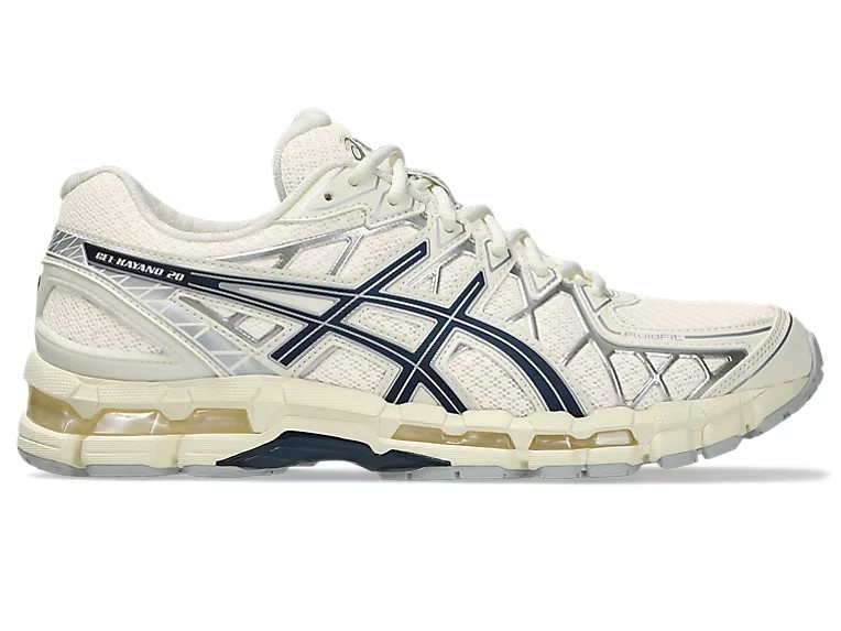 M 8US – ASICS GEL-Kayano 20 “Cream/Independence Blue”