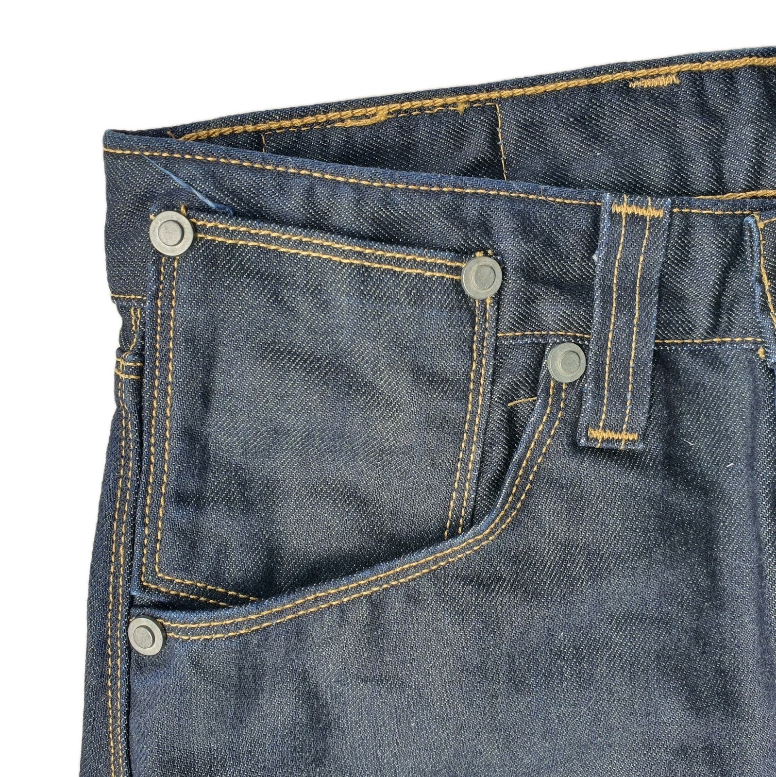 Levi’s Women’s Size 26 Engineered Jeans, Twisted Leg Fit Indigo Dark Wash Denim