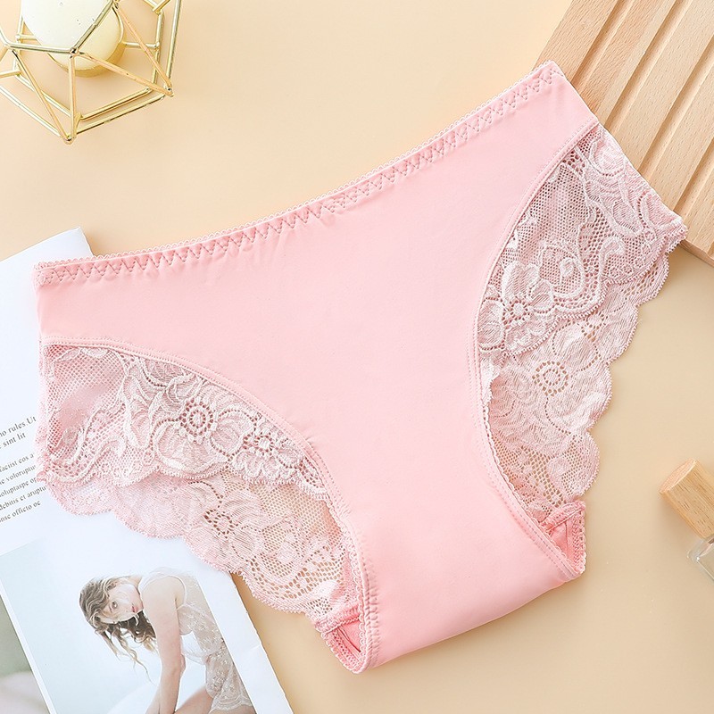 3 PCS Women Soft Underpants Seamless Lingerie Briefs Panties Hipster Underwear