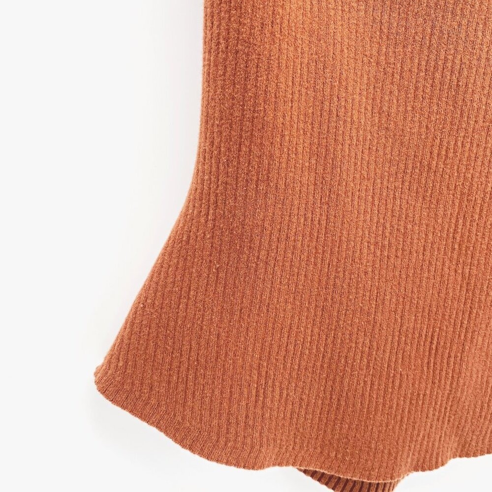 Good American Twisted Shoulder Ribbed Knit Tank 2X/3X