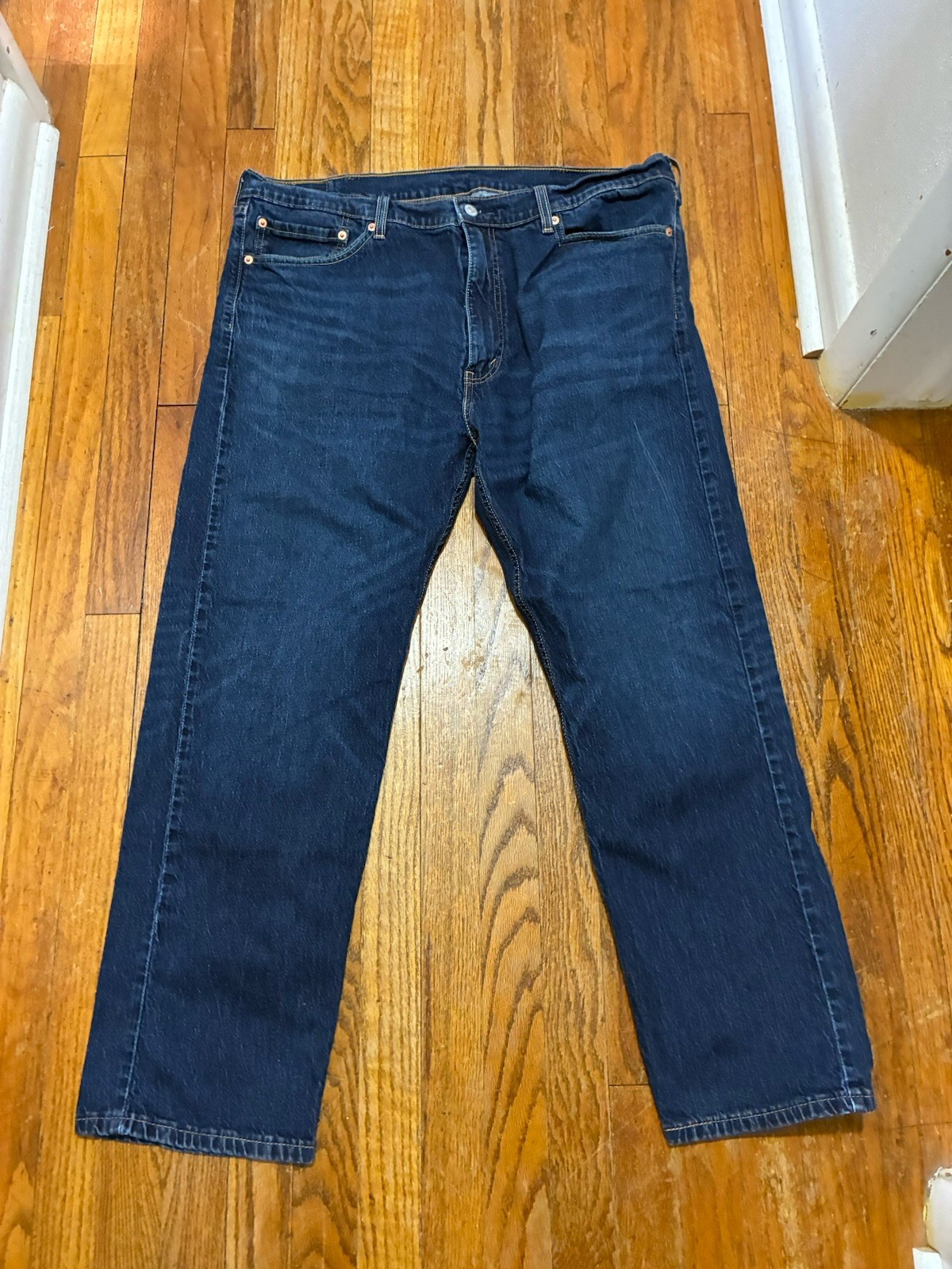 Levi Strauss & Co Mens Levi’s 505 Series 40 X 30 Blue Denim Jeans