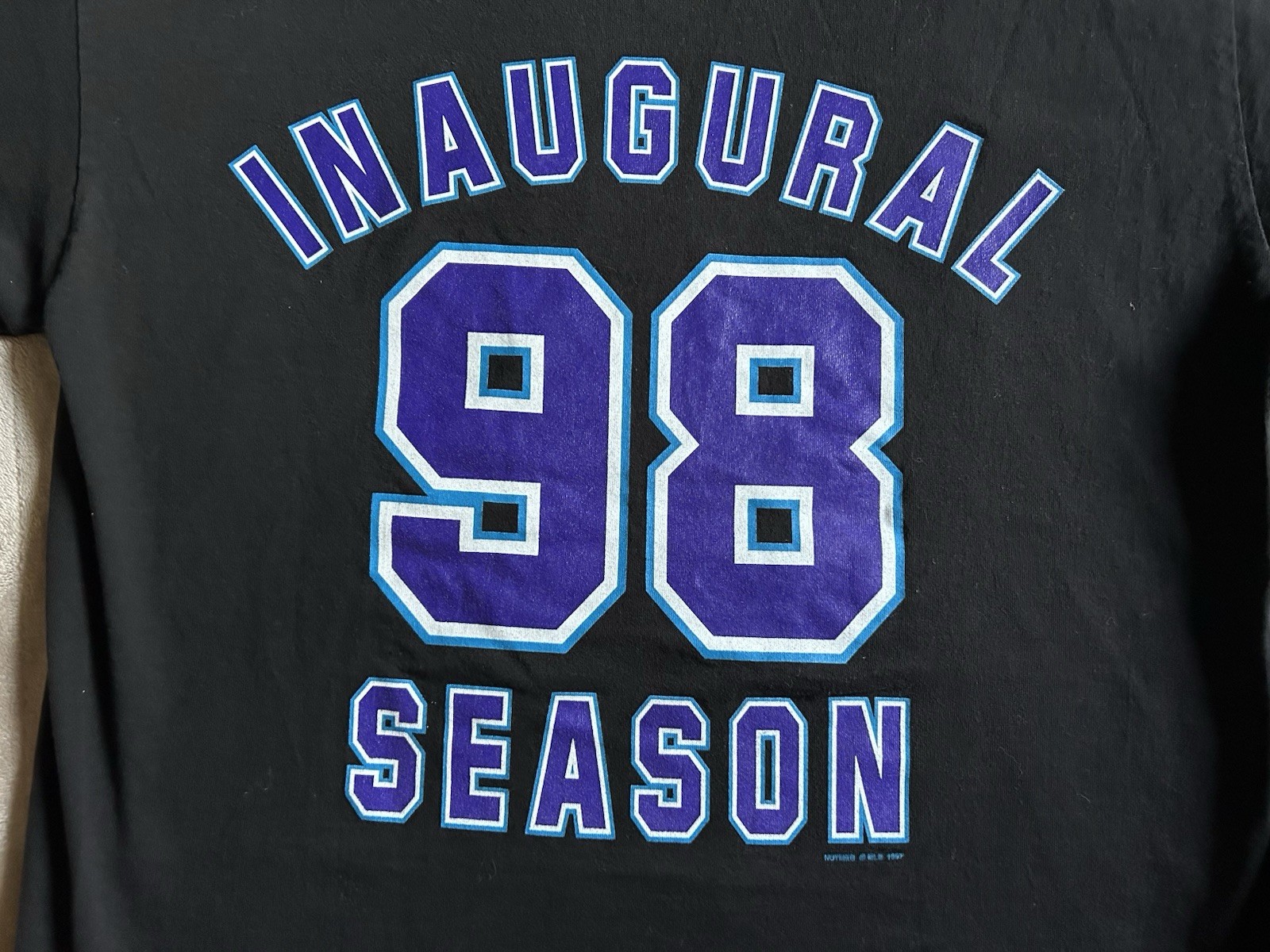 VTG 1998 Tampa Bay Devil Rays Inaugural Season T Shirt Men’s Size L Lee Sport