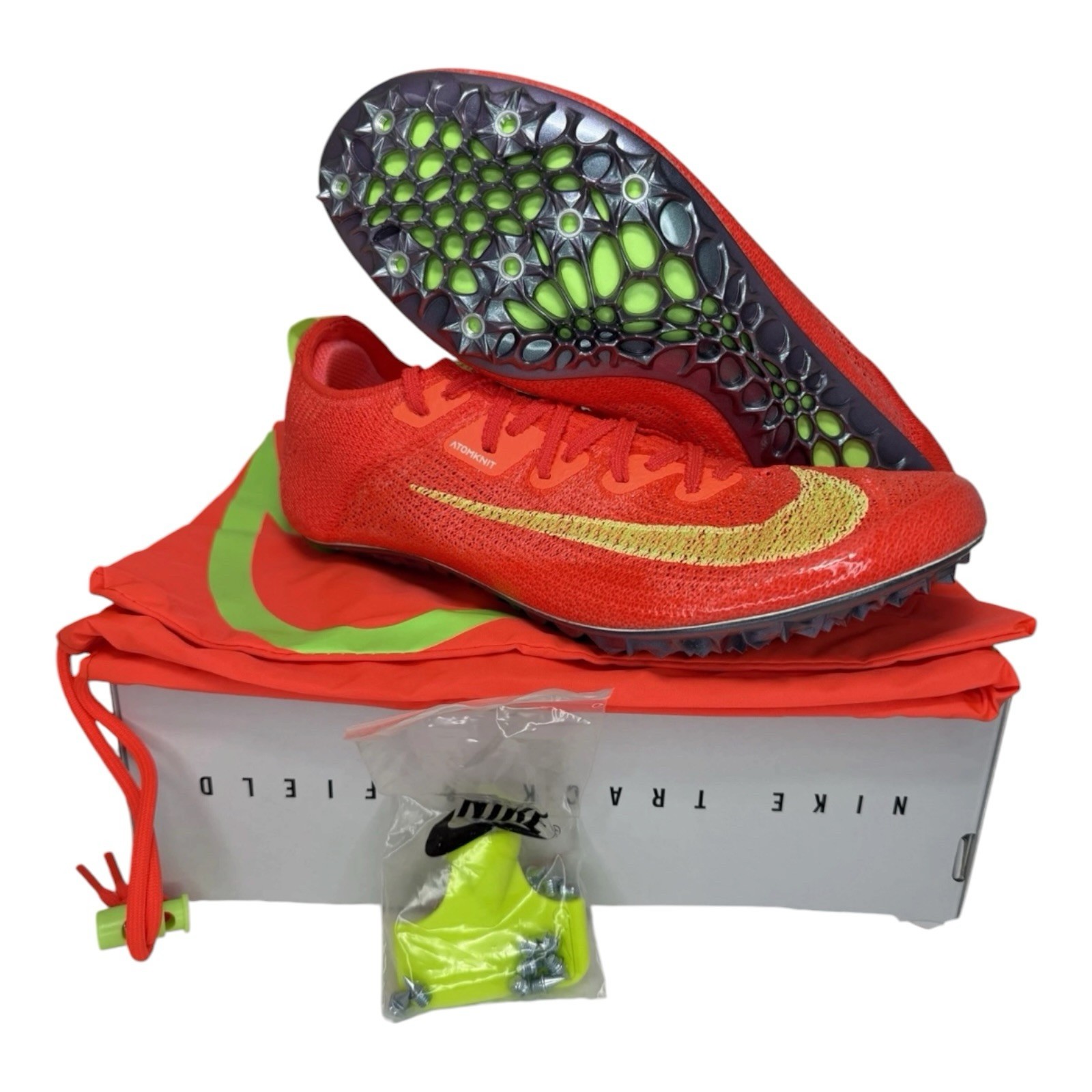 NEW Nike Zoom Superfly Elite 2 Track Spikes FZ9662 600 Crimson Men’s Size 7.5