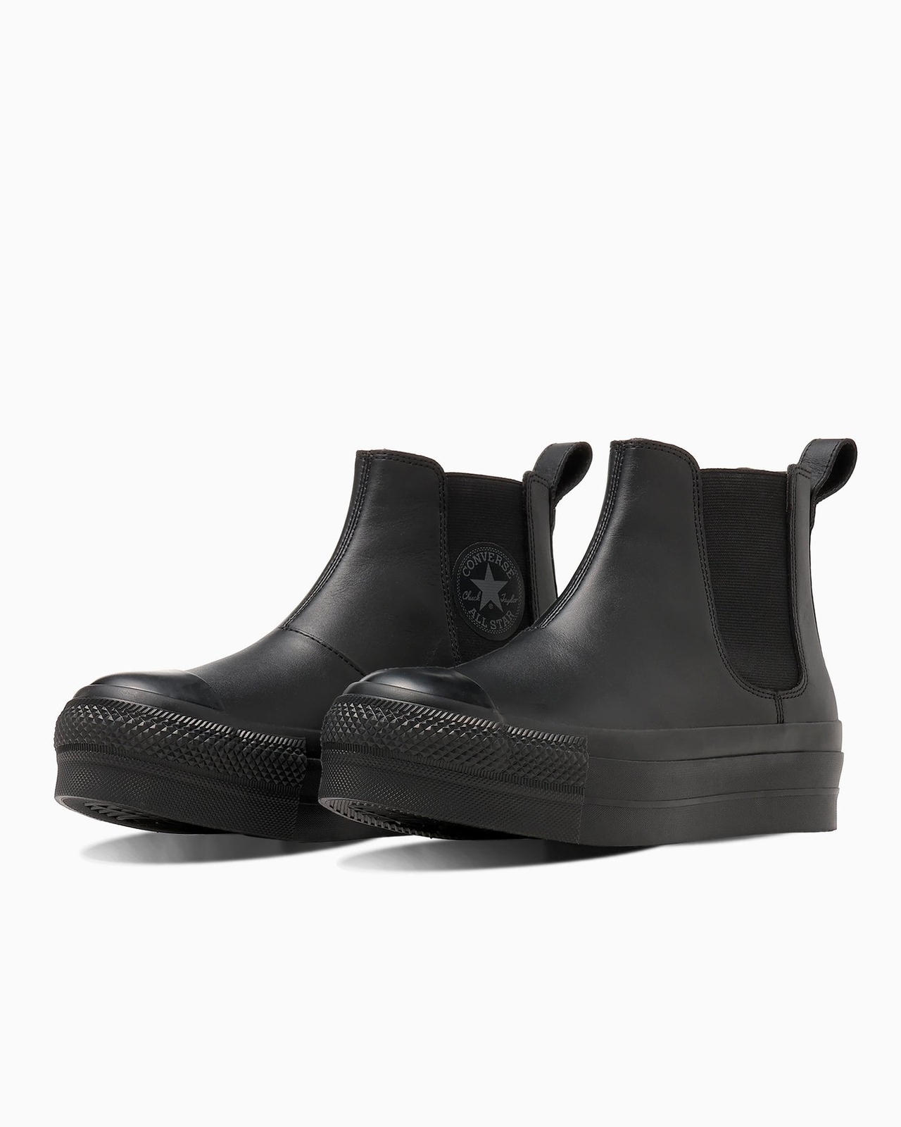 31312480 Converse Leather All Star (R) Lifted Sidegore Hi Biack (Men’s)