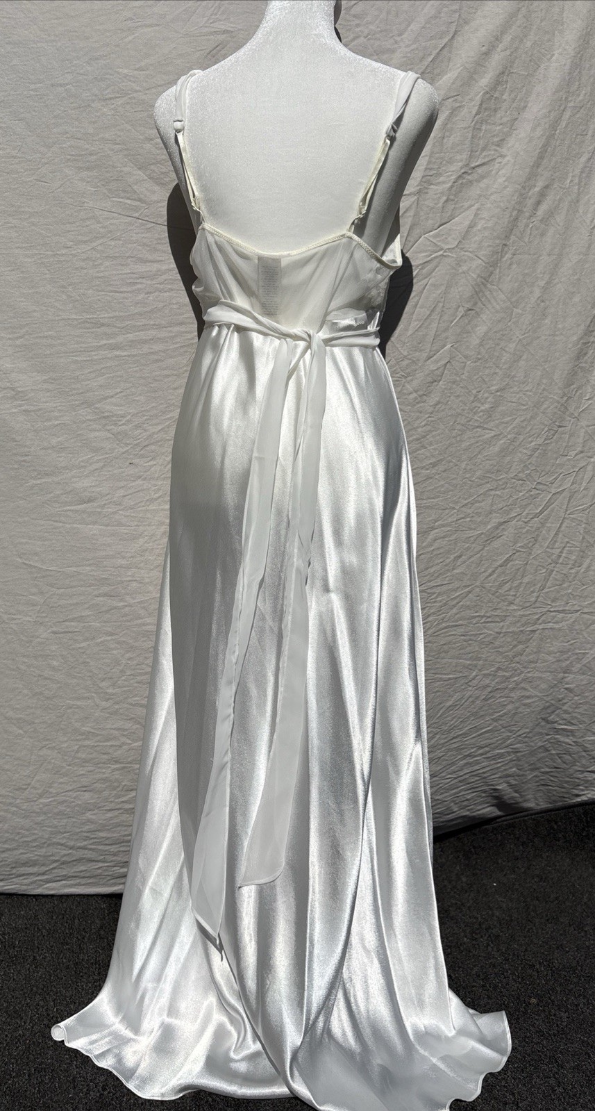 Stunning In Bloom by Jonquil Ivory Bridal Robe Chemise Set L New With Tags