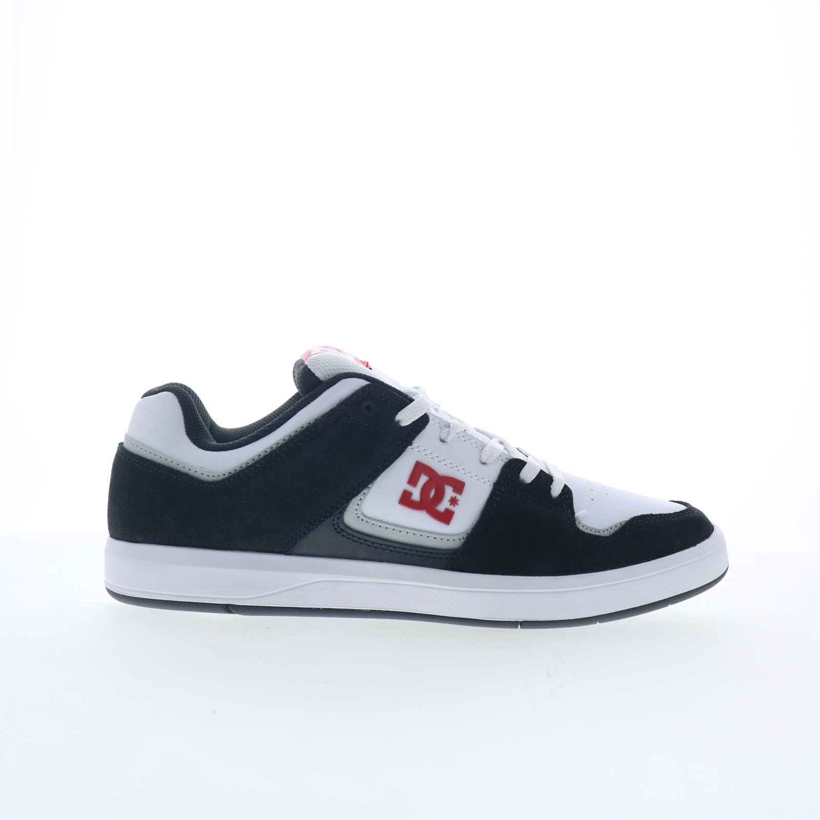 DC Cure DC01681065-WHTPBK Mens White Suede Skate Inspired Sneakers Shoes