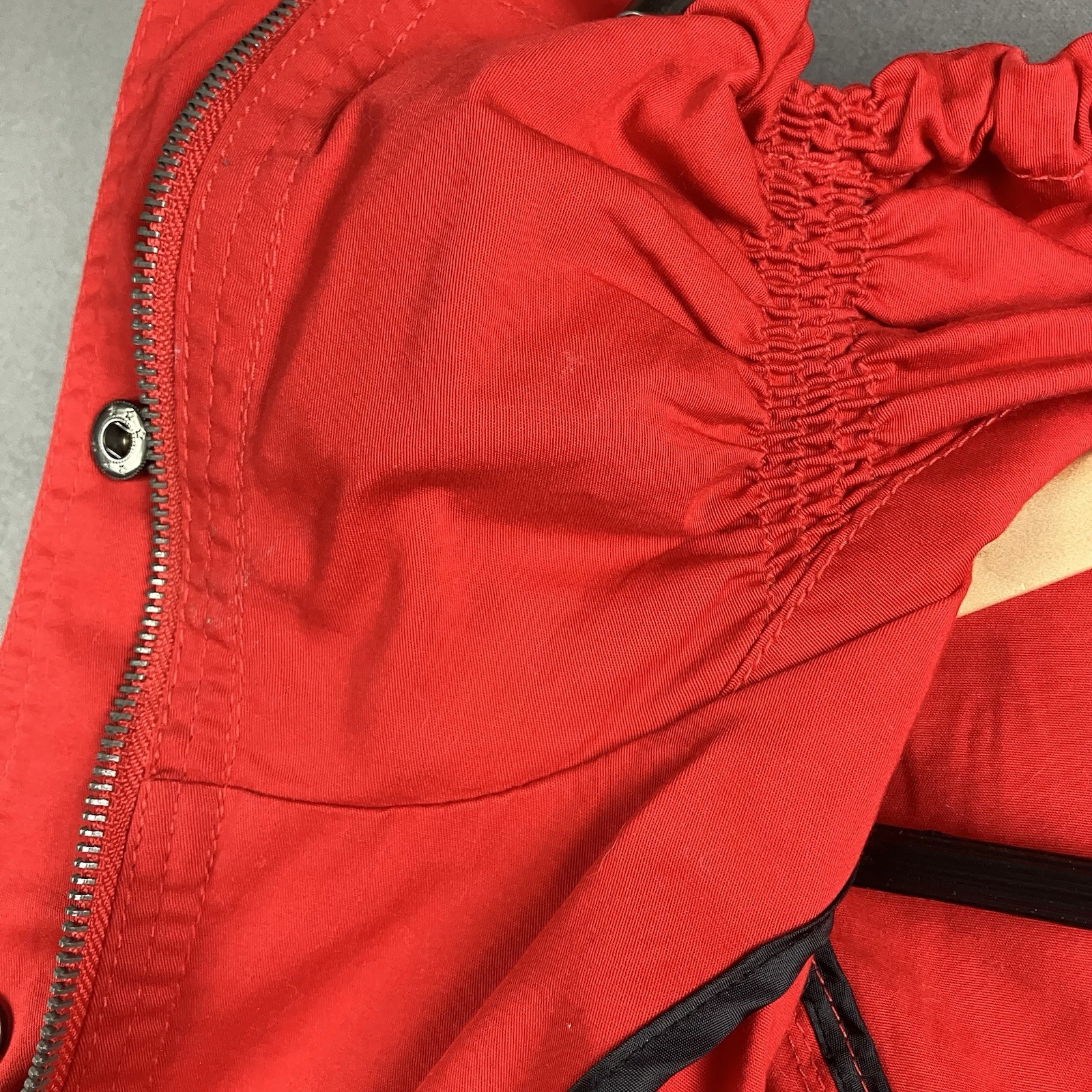 Style & Co. Women’s Size Large Red Jacket Full Zip Button Snap Outdoor Coat