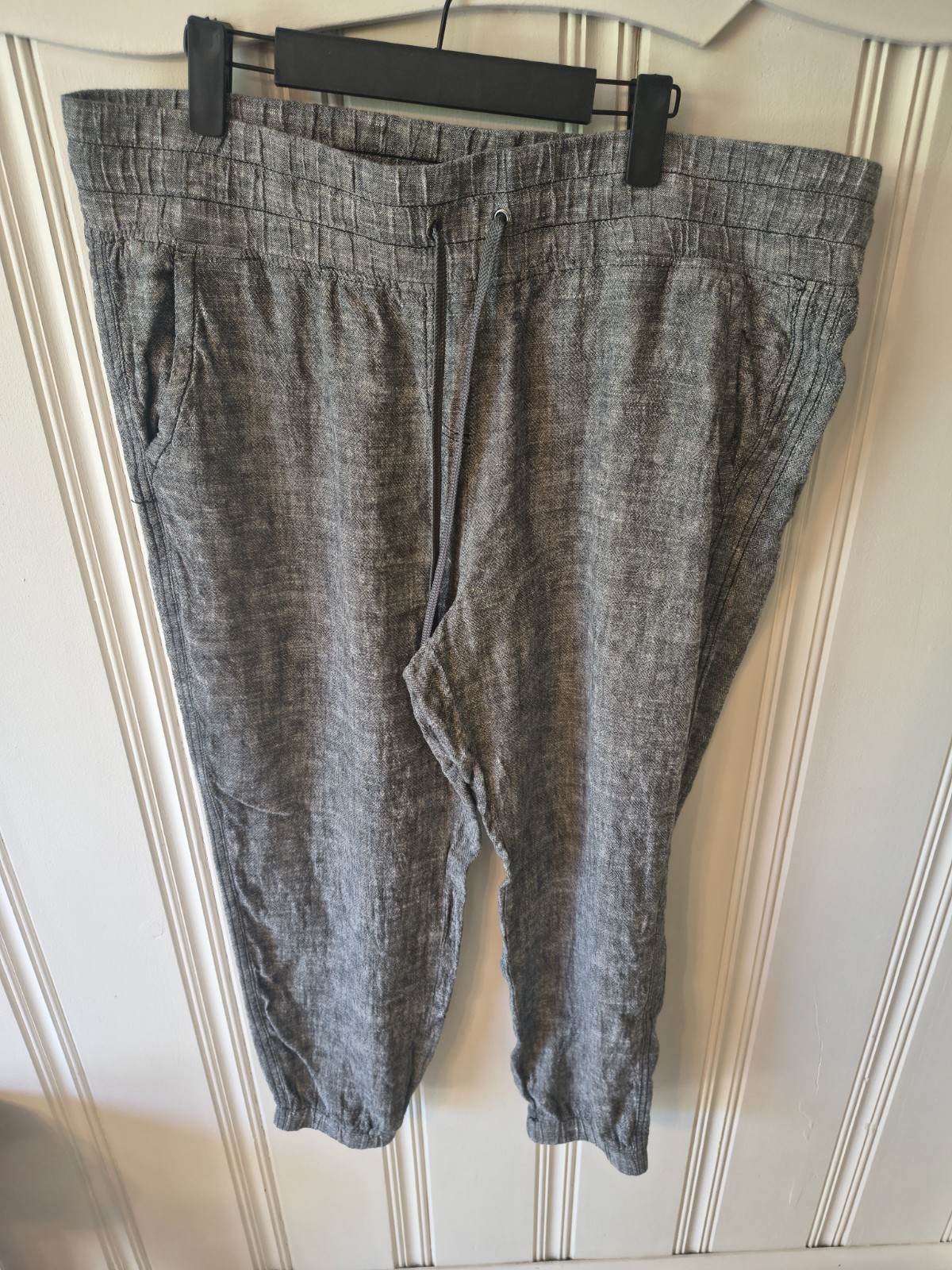 Briggs XL Linen-Blend Jogger Pants