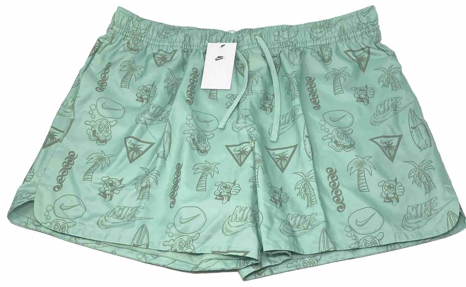 Nike Sportswear Beach Woven Flow Shorts Men’s XXL Swim Trunks FJ1652 308 NWT