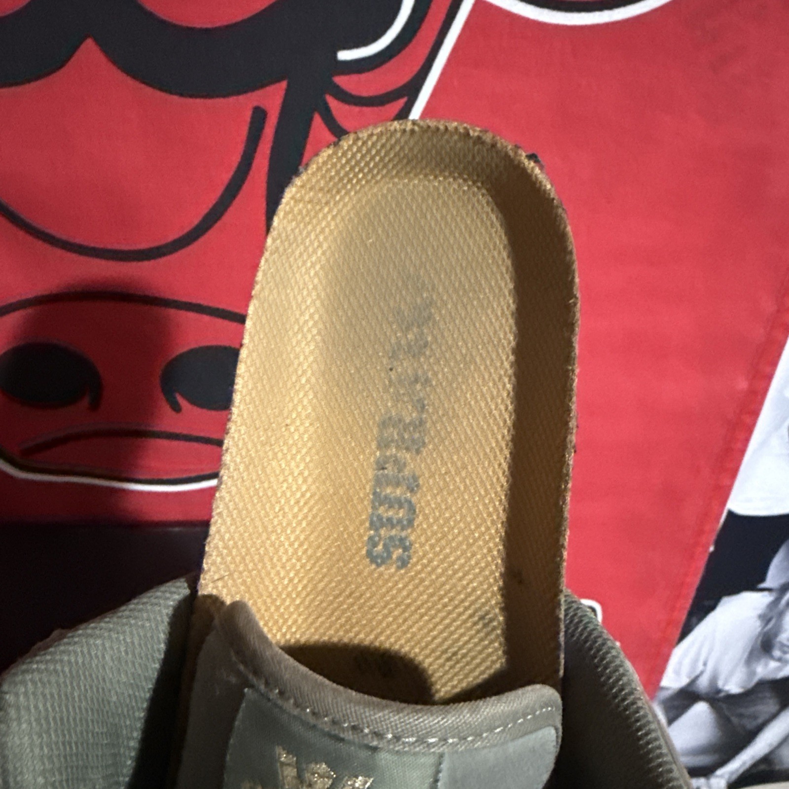 Supra Vader High Top Shoes Olive Green & Gold Size Men’s 11 Skate Skater Rare