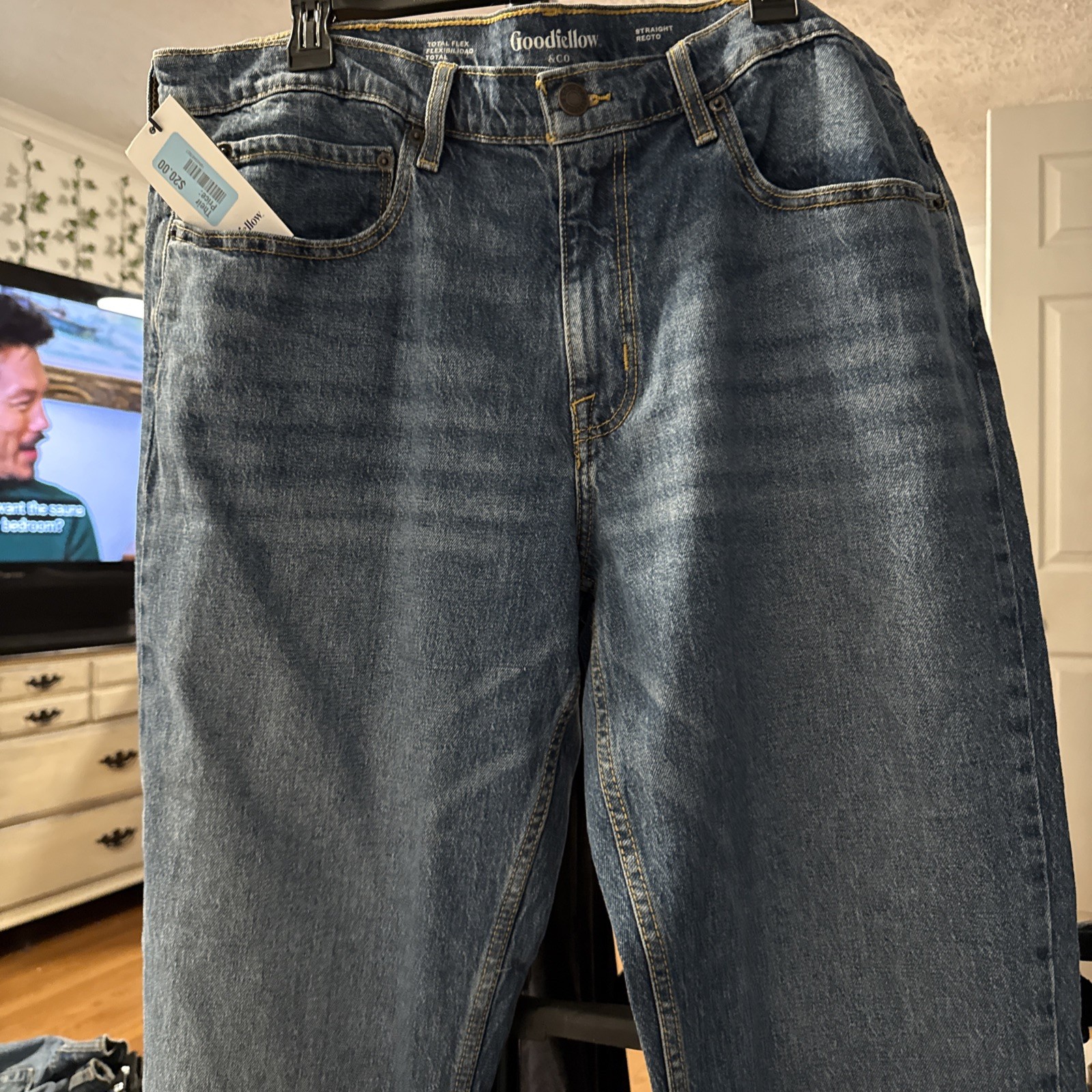 Goodfellow & Co. Men’s Jeans Straight Fit Recto 40×32 New W/Tags