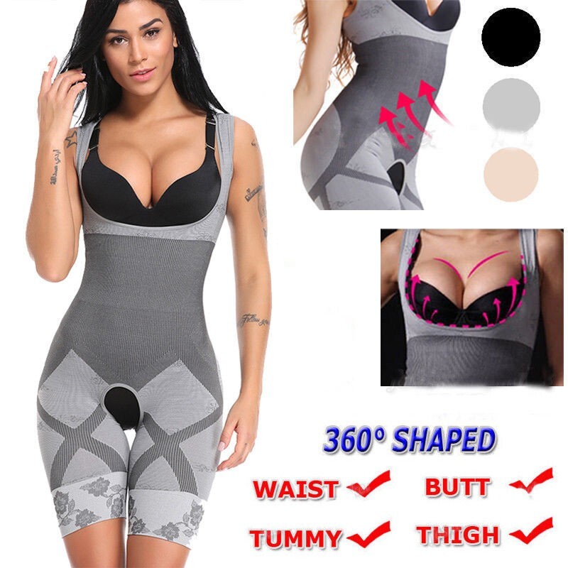 Full Body Shaper Women’s Compression Postpartum Shapewear Bodysuit Corset Girdle
