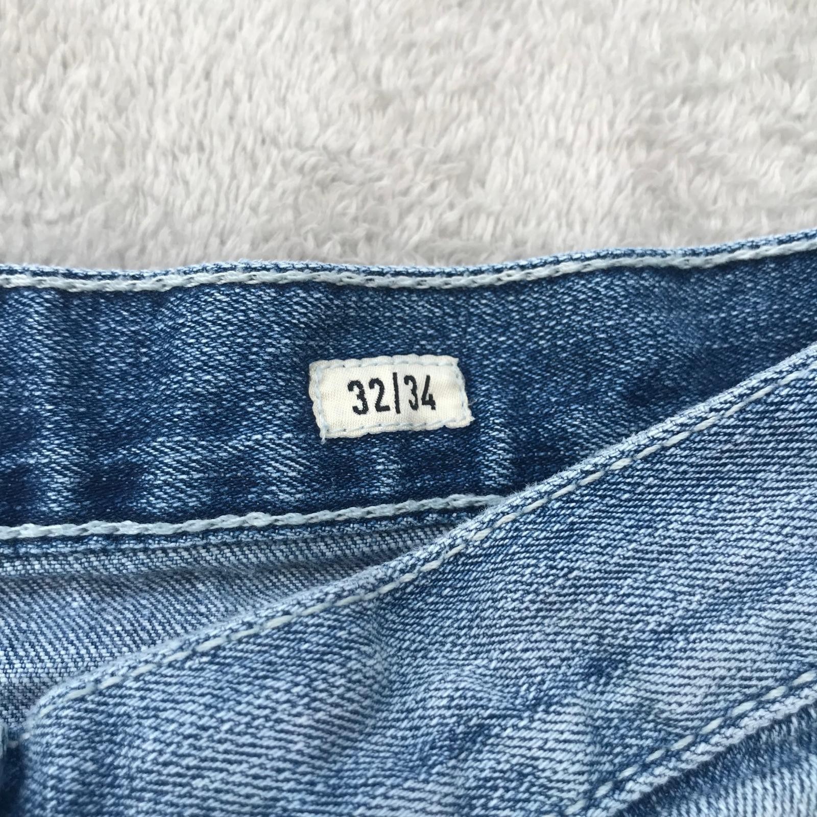 Ariat Legacy M2 Relaxed Boot Cut Mens 32×34 Jeans Blue Denim Ranch Rodeo