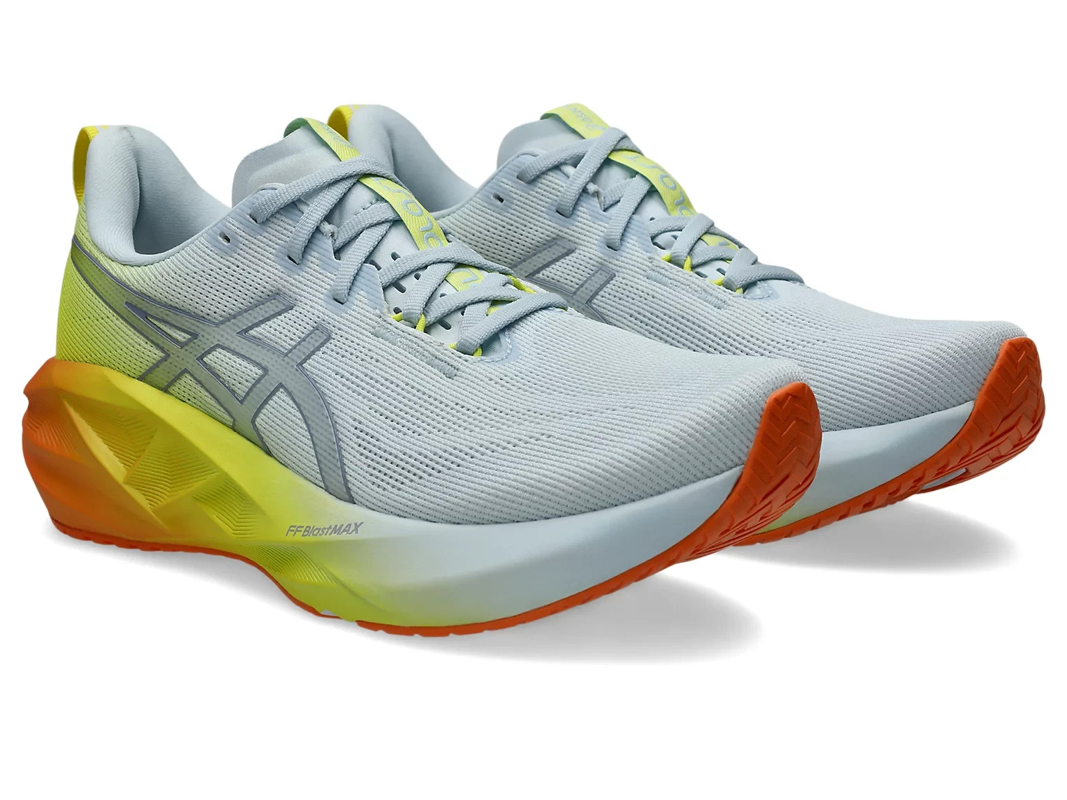 ASICS NOVABLAST 5 1011C184 400 Sky Lemon Spark Running Shoes