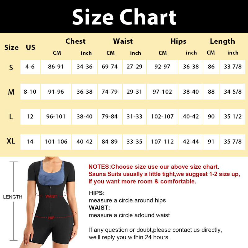 Women Body Shaper Sweat Sauna Suits Slimming Jumpsuit Sports Bodysuits Shapewear
