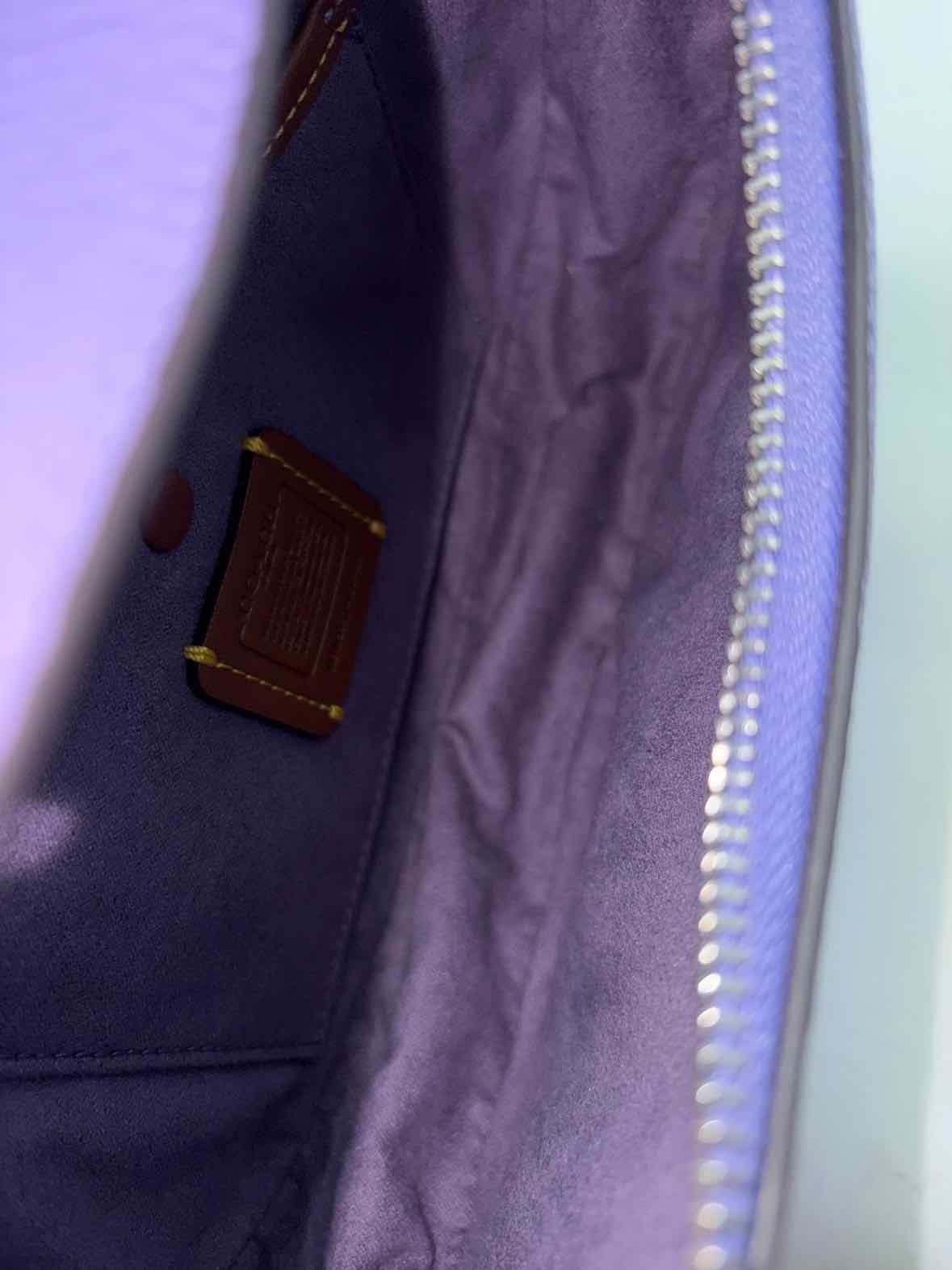 Coach Purple Shoulder Bag Shoulder Bag