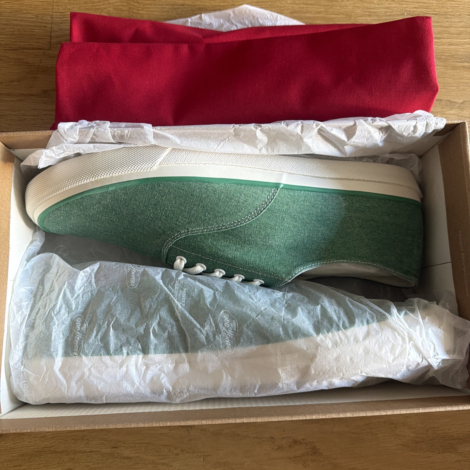 Todd Snyder x Sperry: Mr. Rodgers Neighborhood Size 13 – Soft Amazon Green New