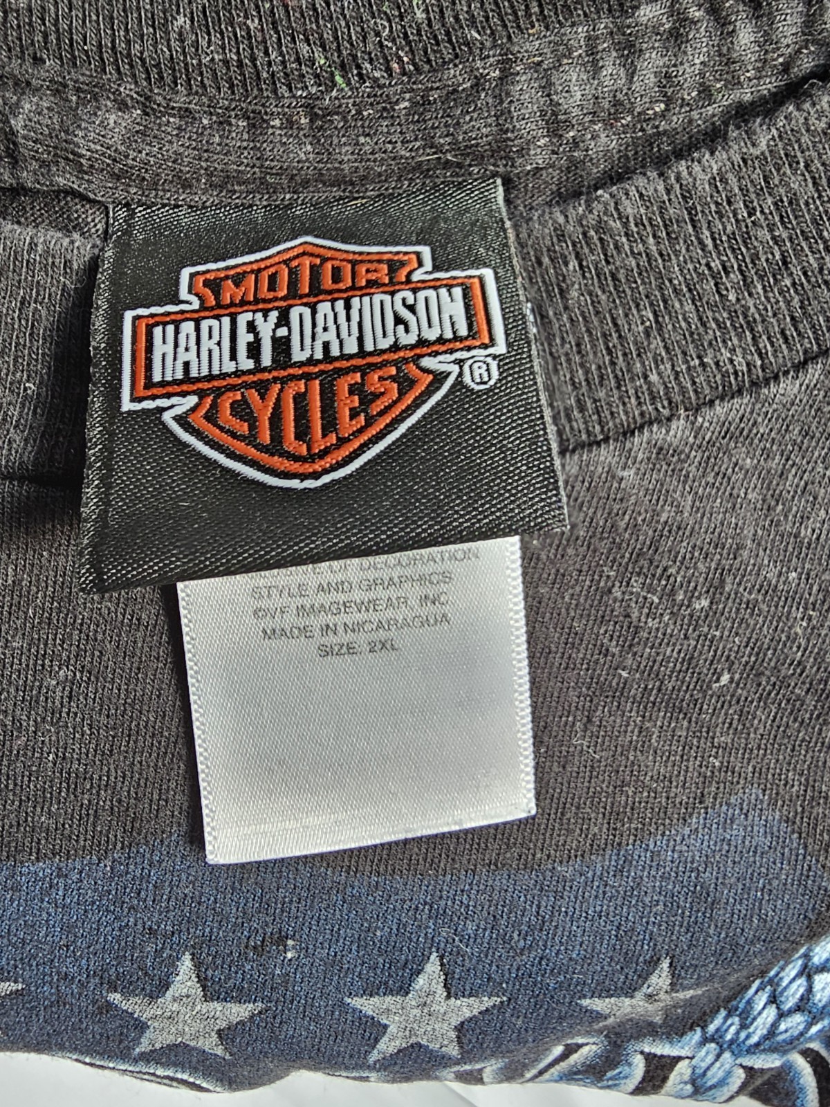 Savannah GA Harley-Davidson 2 Sided T-Shirt Men’s 2XL 50 inX 29.5in Ship Eagle