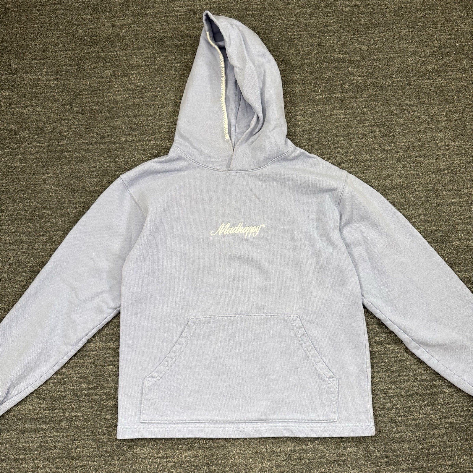 Madhappy Elevated Streetwear Hoodie Small Lilac Gender Neutral Sweatshirt USA