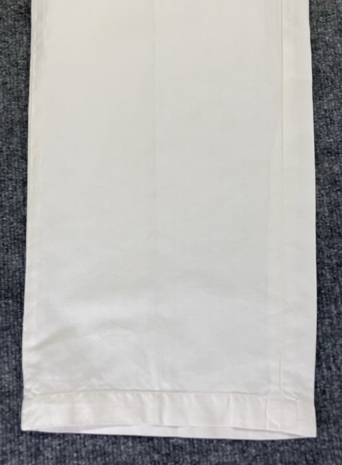 Banana Republic Dawson Men’s Linen Cotton Pants 35×34 Tan Straight Flat Front