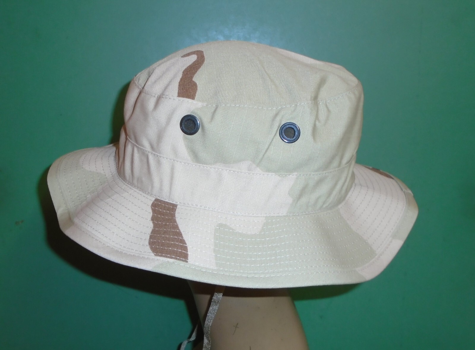 USGI Desert DCU 3 Color Camo Ripstop Jungle Boonie Sun Hat Cap Type II All Sizes