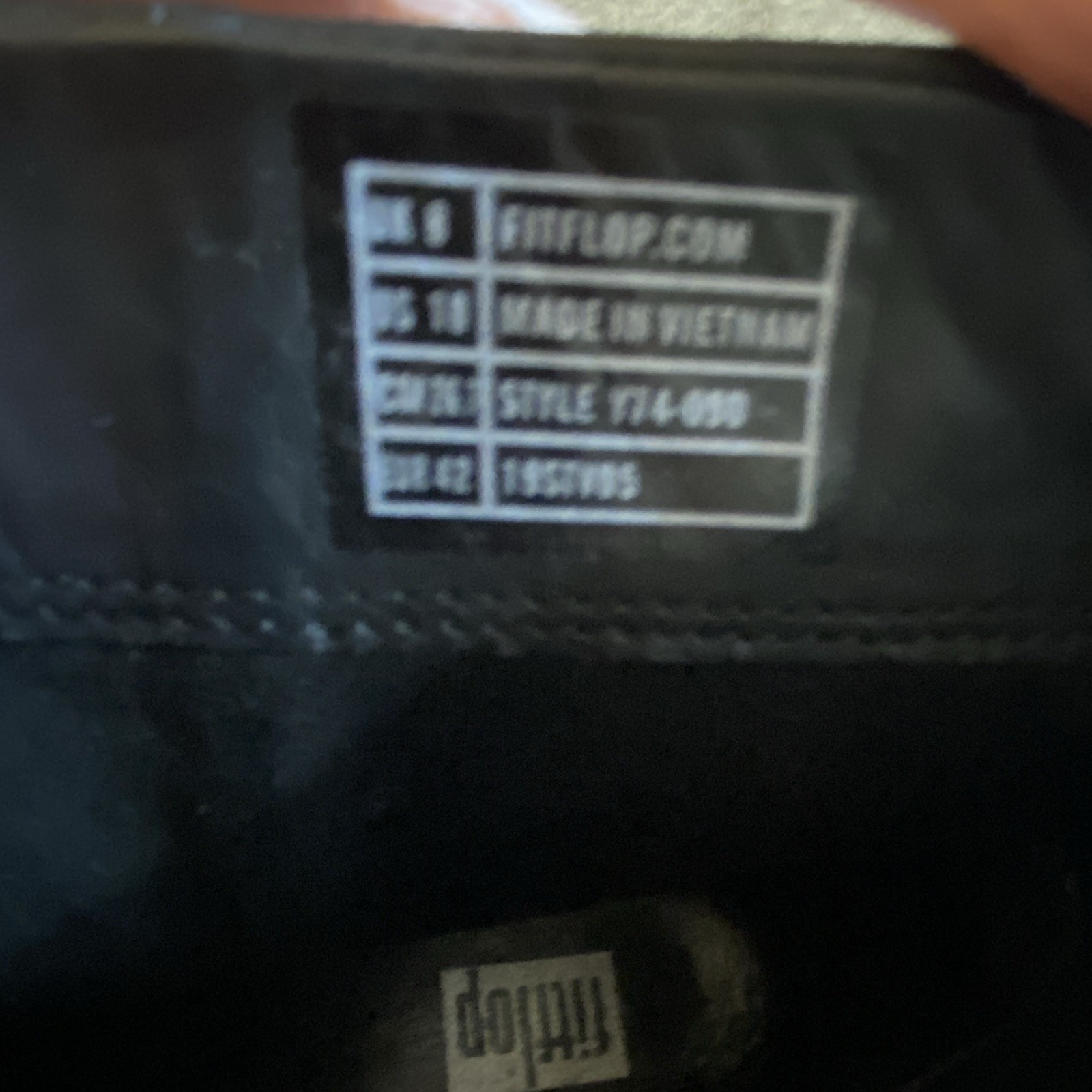 FitFlop Comfort-Technology Leather Chelsea Ankle Bootie Black Zip US 10