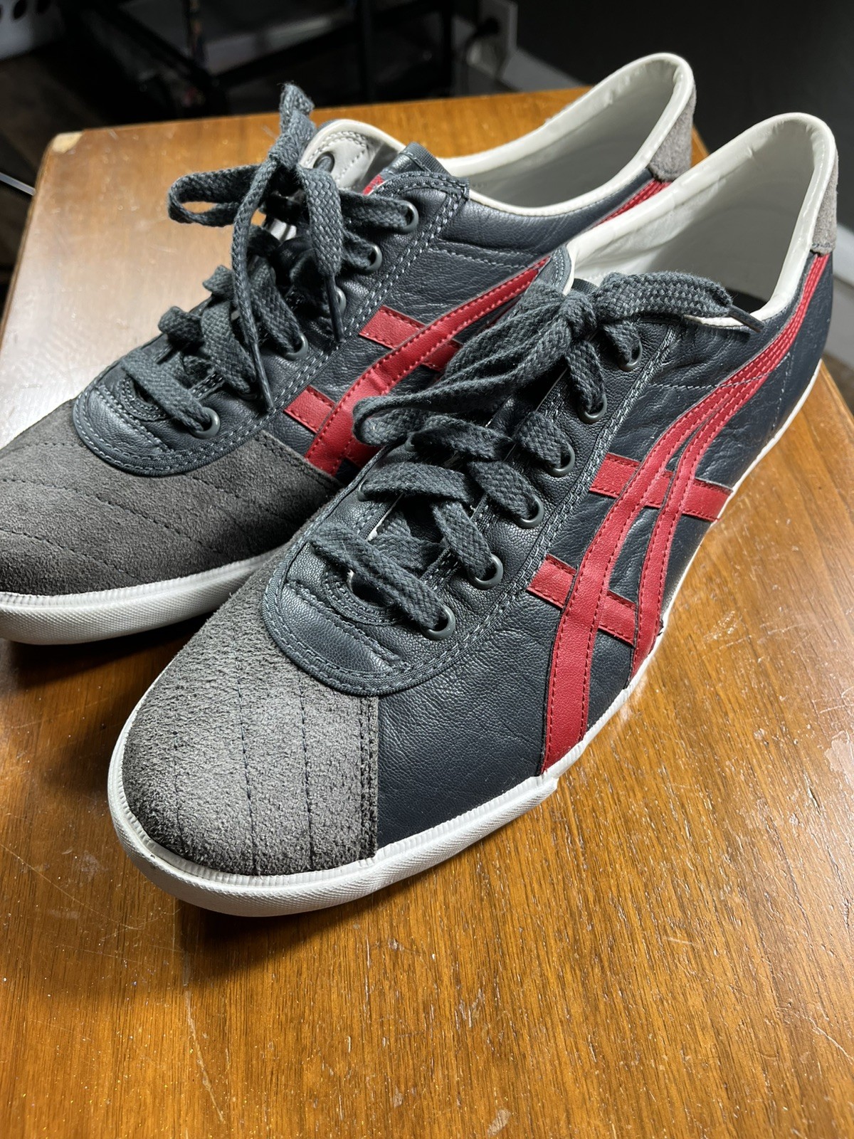 Onitsuka Tiger Rotation 77 Men’s Size 12 Running Shoes Gray Sneakers HL7G0