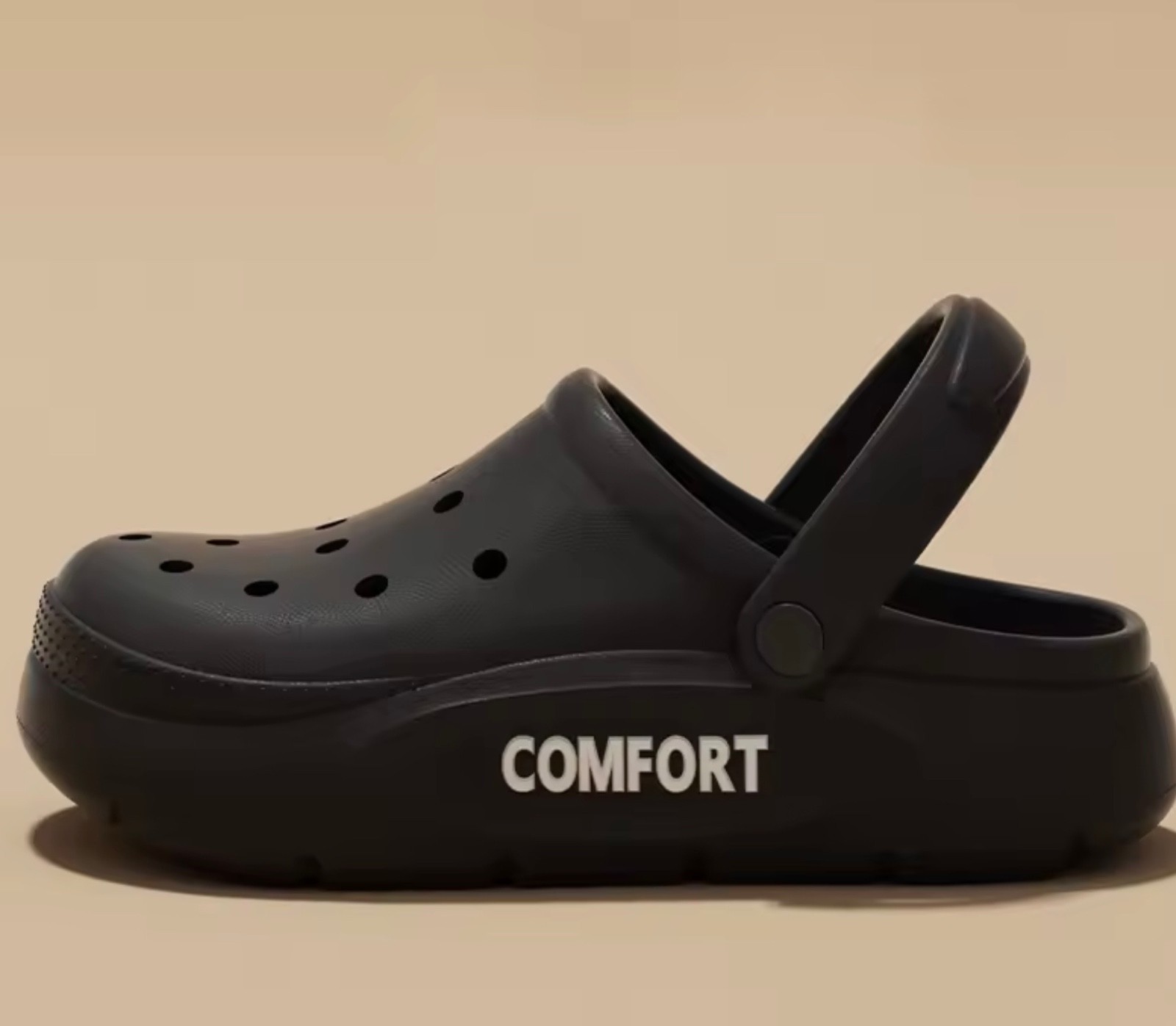 Women’s Men’s Slippers Summer Anti-Slip Couple Hollow Covered Toe Indoor Outdoor