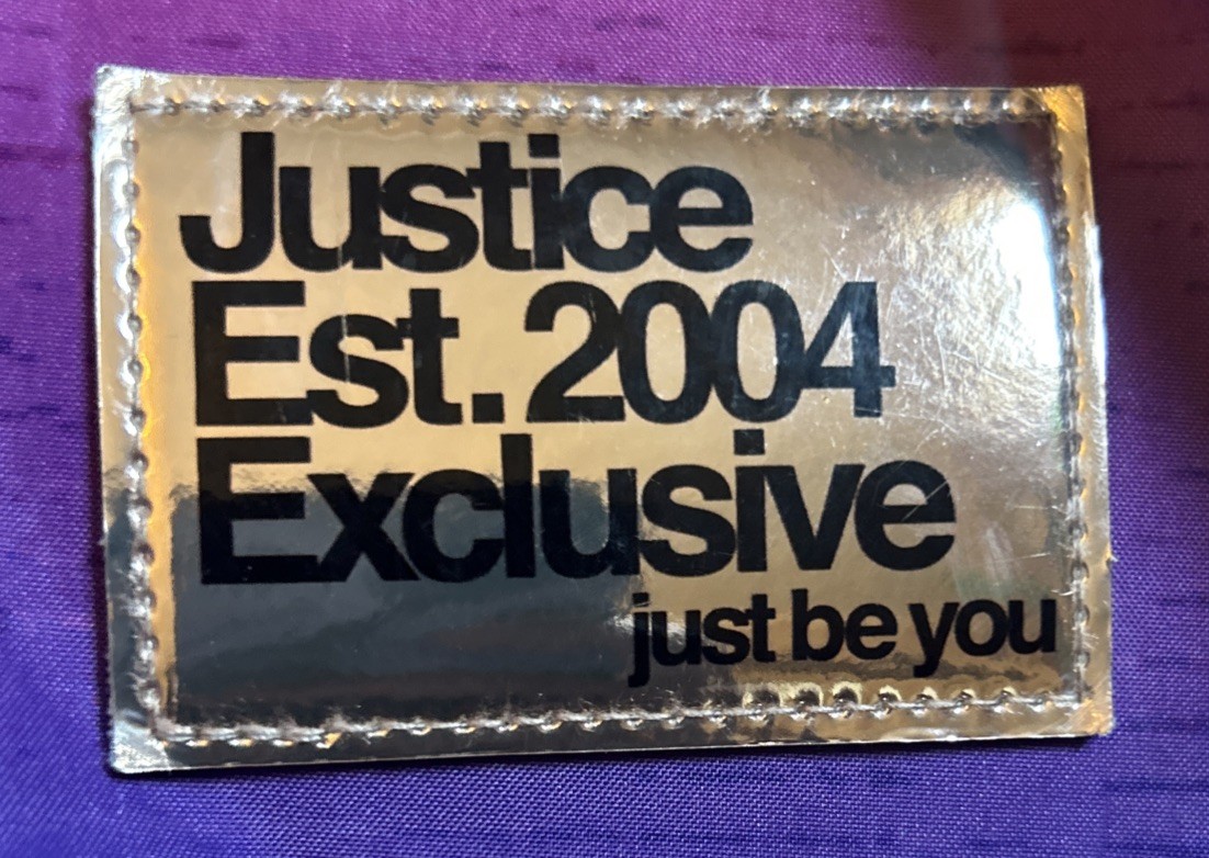 Justice Est. 2004 Exclusive Just Be You Backpack in Shades Of Purple (Ombre)