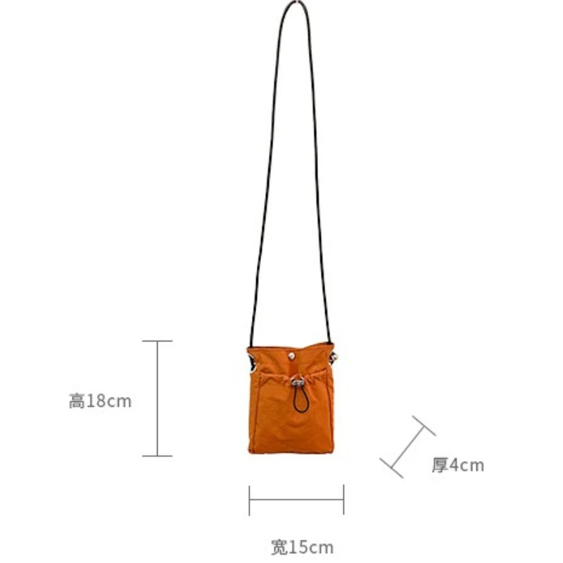 Versatile Crossbody Bag Soft Mini Phone Wallet Multifunctional Square
