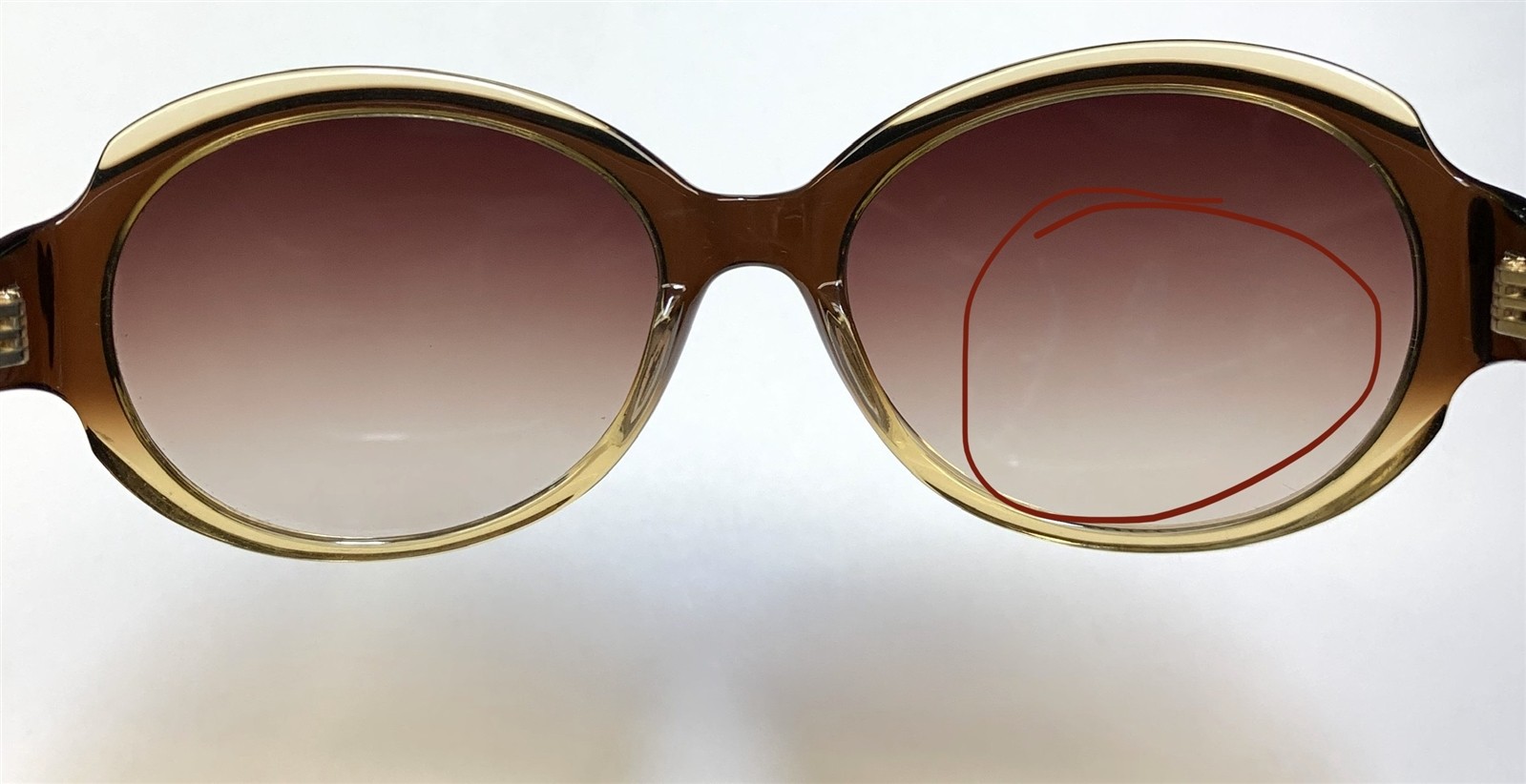 Oliver Peoples Merce DEB Sunglasses Crystal Light Brown Dark Brown Gradient
