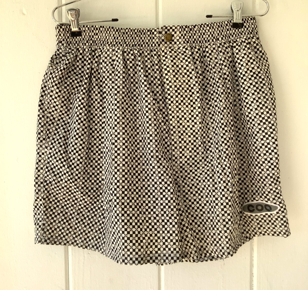 VTG Le Coq Sportif Men’s Shorts Elastic Drawstring Tennis Preppy Retro Size L