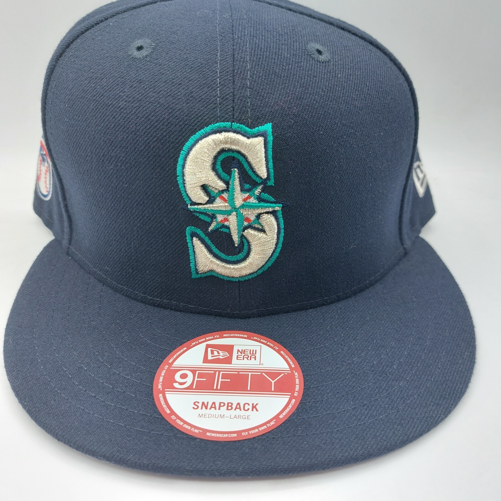 MLB Seattle Mariners 9FIFTY Adjustable New Era Snapback Hat Cap Blue M/L