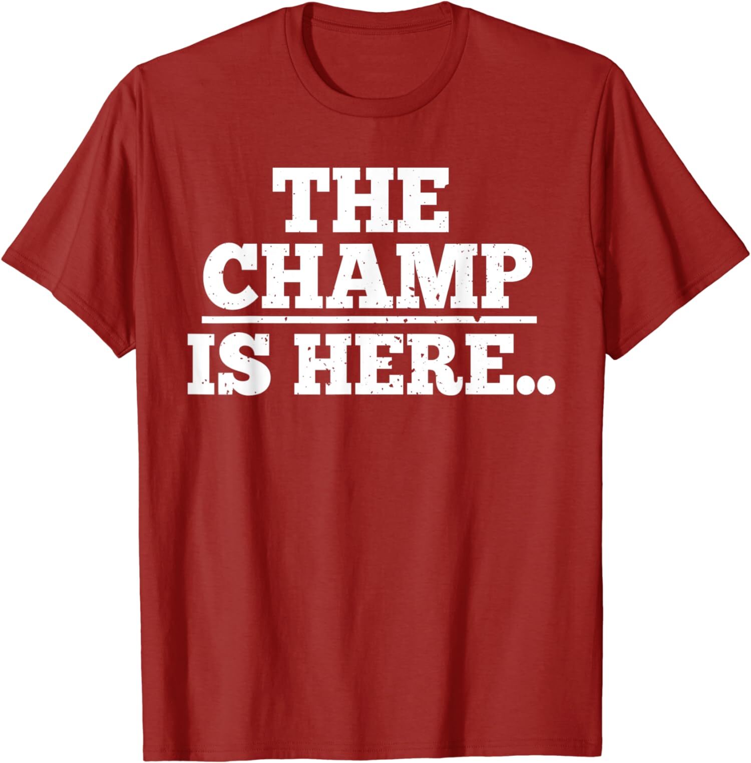 Fantasy Football Champion The Champ Is Here Gift Unisex T-Shirt