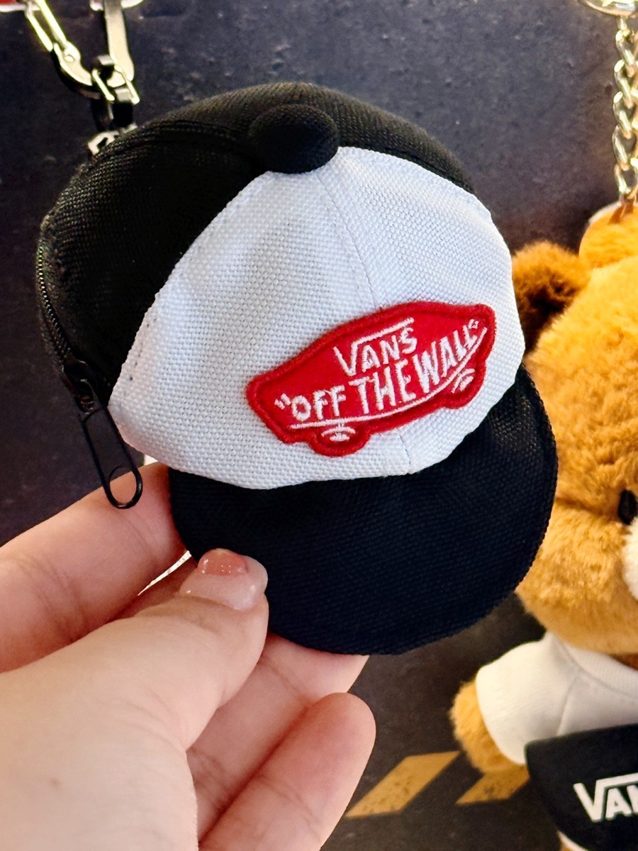 Vans x Hollys Coffee mini Cap Pouch Keychain Korea Limited Edition