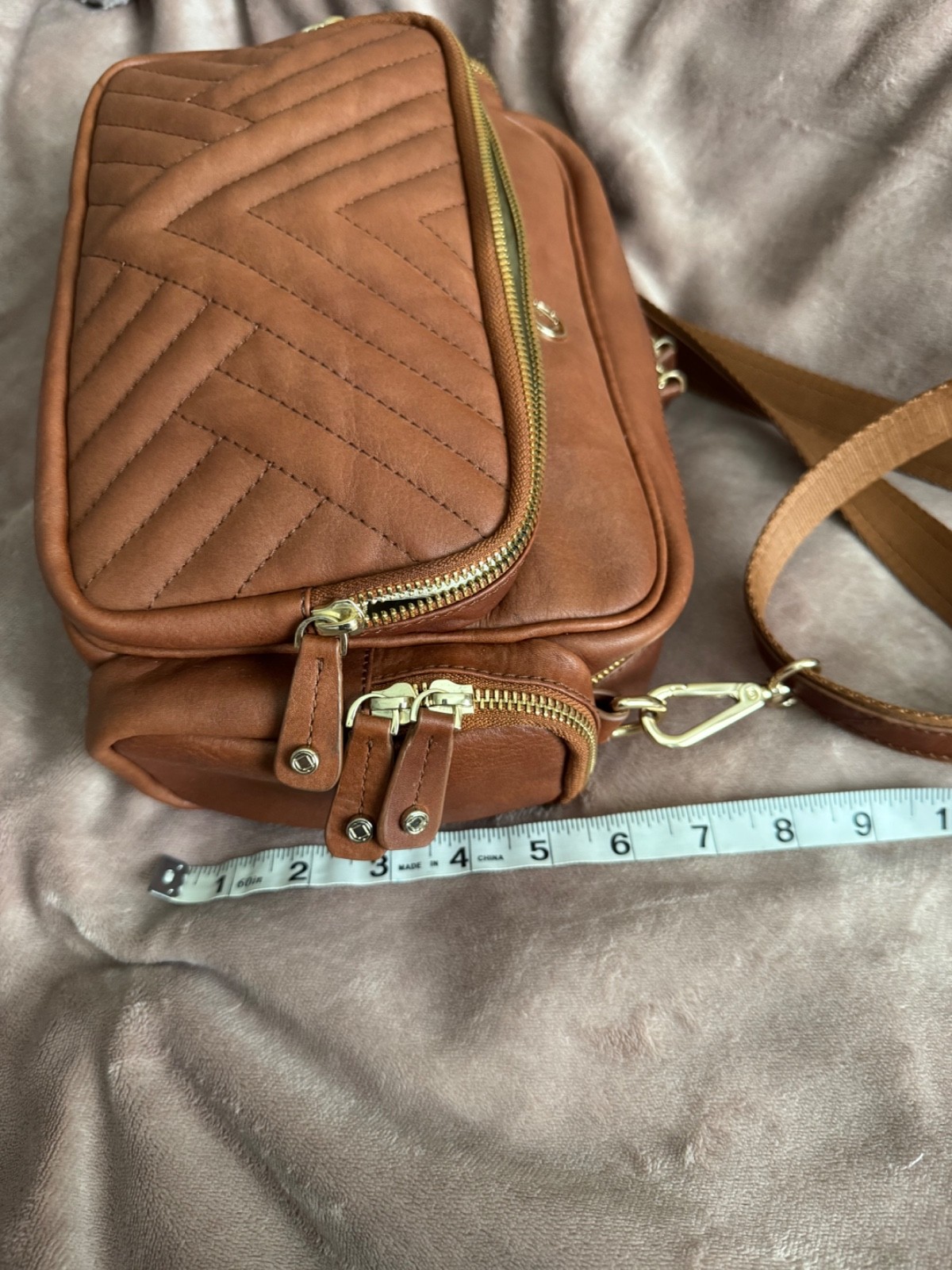Keri Kit gretchen cross body brown leather