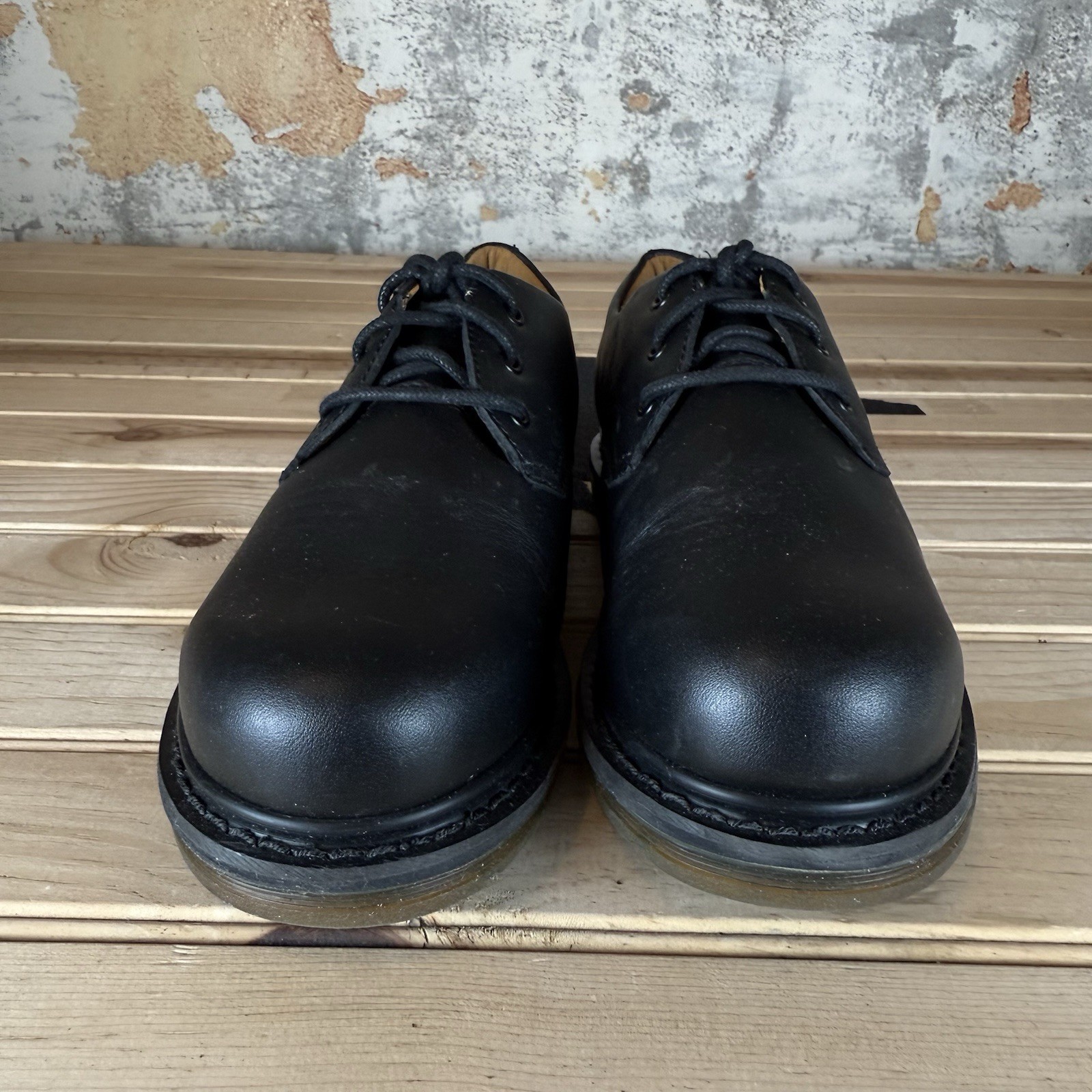 Shoes For Crews MOZO Minetta Oxford Gum Sole Leather Size 6M 7.5W Lace Up