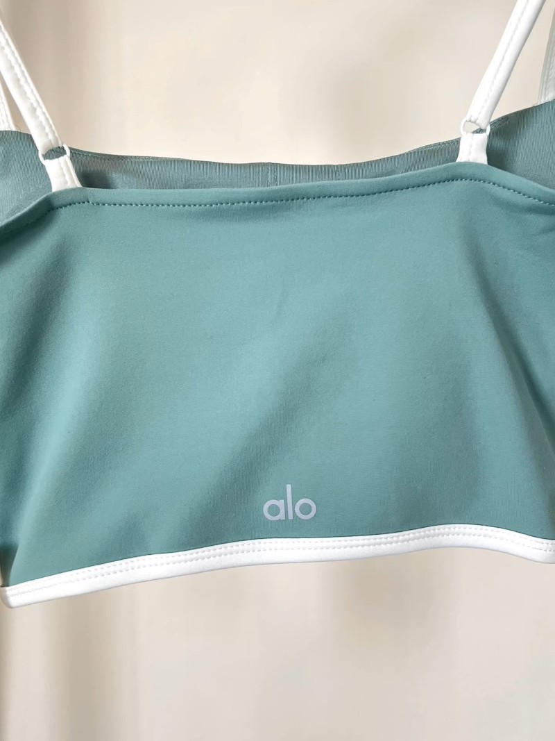 NEW AIo Yoga Set Airbrush Streamlined Bra Tank+Skirt Suit Casual Women’s Sports