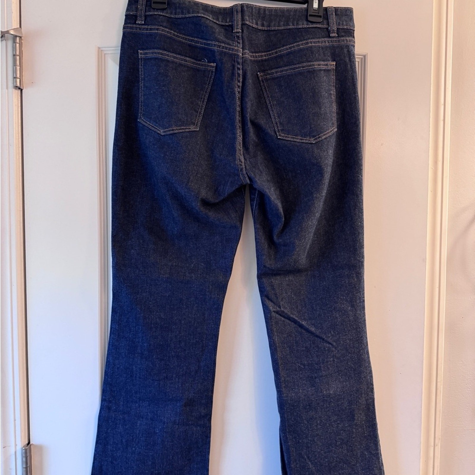 Talbot’s Bootcut Jeans Womens 10P Petite Dark Wash Mid Rise Stretch 98% cotton