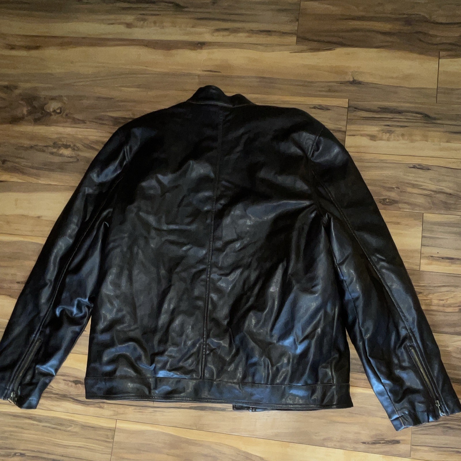 Aeropostale Men’s Leather Jacket Size Large
