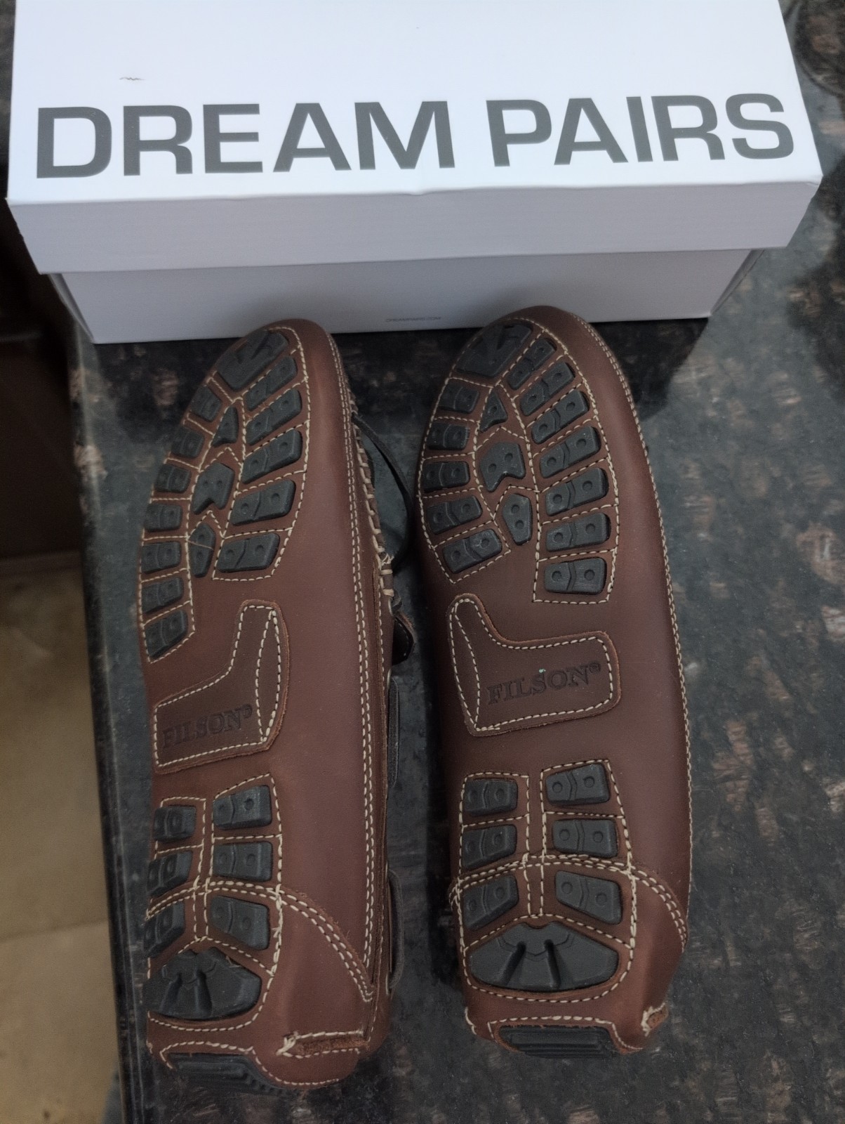 FILSON DRIVING SHOES Brown Men’s 10 1/2 Narrow See Pictures For Accuracy!